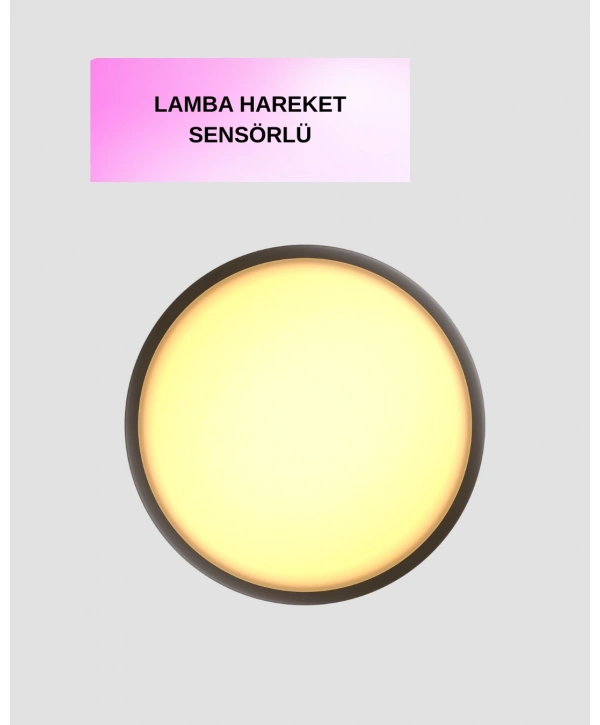 Hareket Sensörlü USB Şarjlı LED Gece Lambası Enerji Tasarruflu