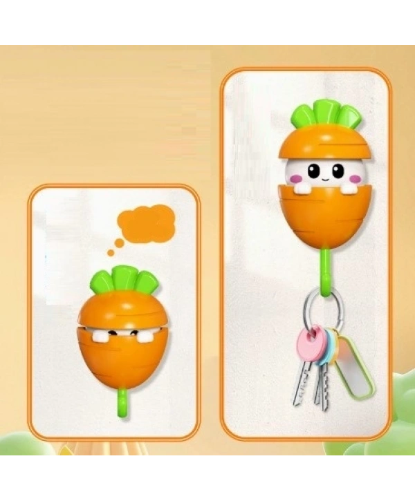 Havuç Tasarımlı Otomatik Açılan Yapışkanlı Askı (5047)