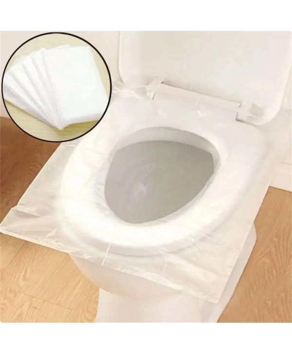Hijyenik Tek Kullanımlık Klozet Kapağı Poşeti 50 Adet KUTULU (5047)