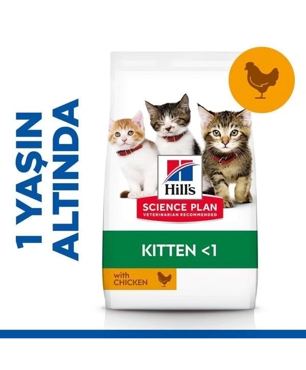 Hills Kitten Tavuklu Yavru Kedi Maması 3 Kg