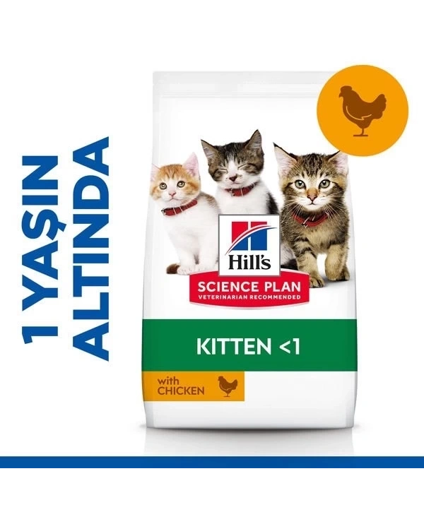Hills Kitten Tavuklu Yavru Kedi Maması 5+2 Kg Hediyeli