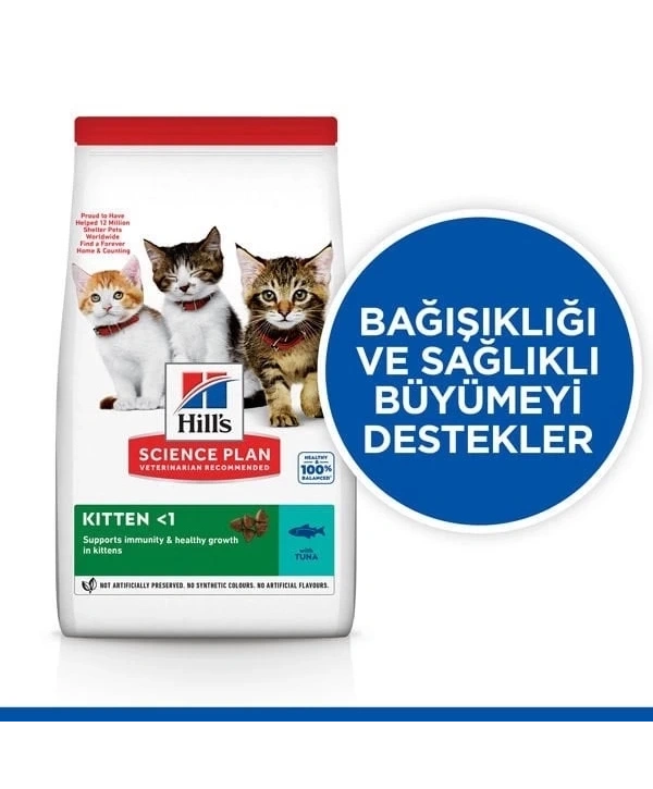 Hills Kitten Ton Balıklı Yavru Kedi Maması 5+2 Kg Hediyeli
