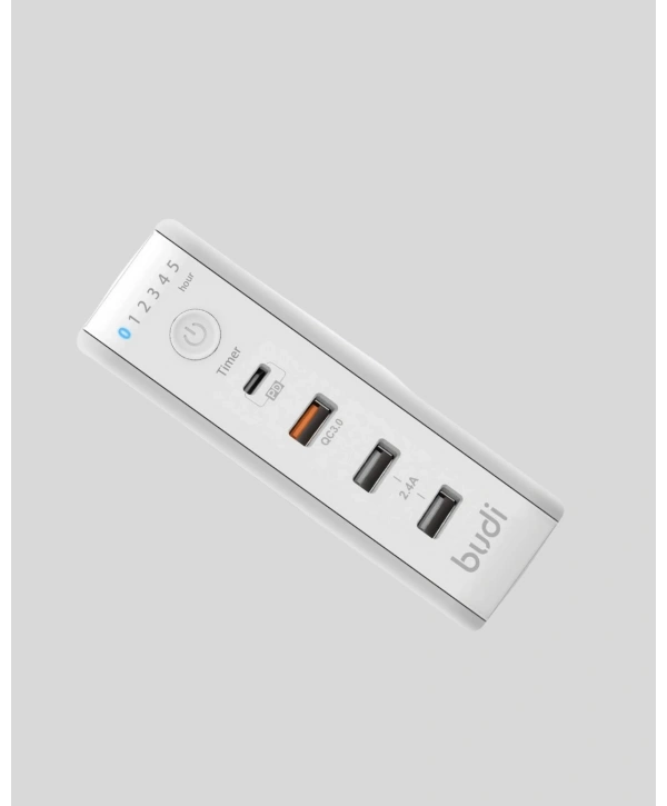 Hızlı Şarj Destekli Zaman Ayarlı USB Şarj Adaptörü