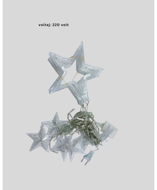 İç Mekan Uyumlu Yıldız Peri Led Perde 3x3 Metre