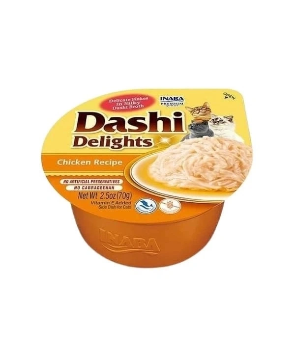 Inaba Ciao Dashi Delights Tavuklu Kedi Çorbası 70 Gr