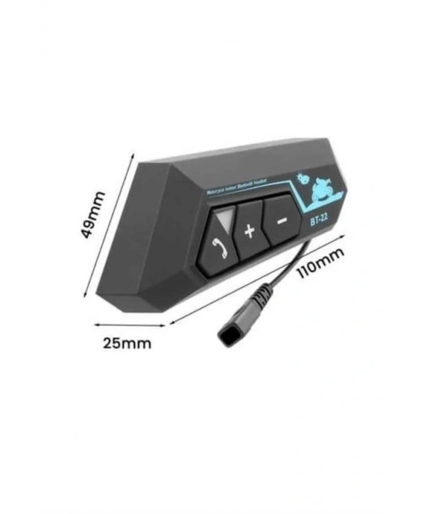 Intercom Bluetooth Kask Kulaklık Motosiklet Kulaklık 5.0 Bluetooth
