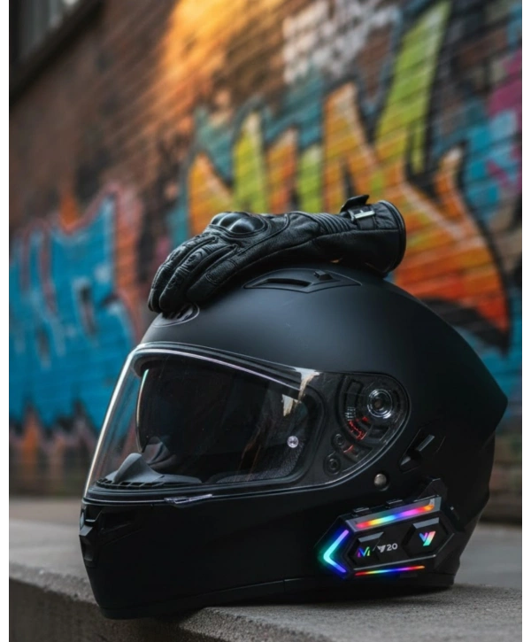 Intercom Mesafeli IPX6 Suya Dayanıklı Kask Kulaklık Sistemi