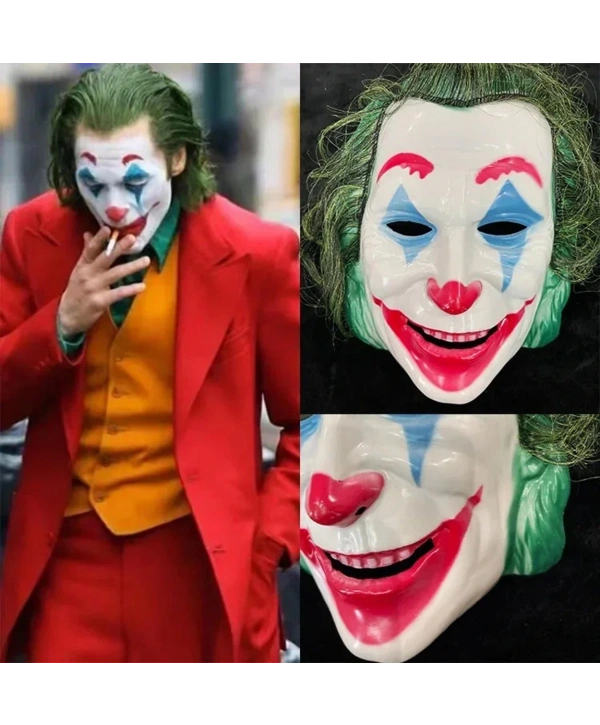 Joaquin Phoenix Joker Maskesi Yeşil Saçlı (5047)