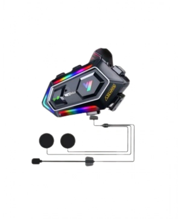 Kablosuz Bluetooth Motosiklet Kask İntercom IPX6 Su Geçirmez