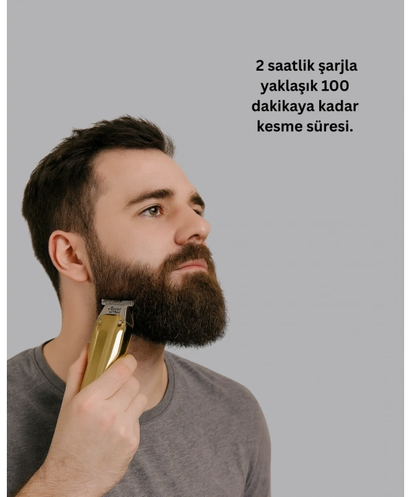 Kablosuz Erkek Bakım Tıraş Makinesi Hassas lı Şarjlı Kullanım