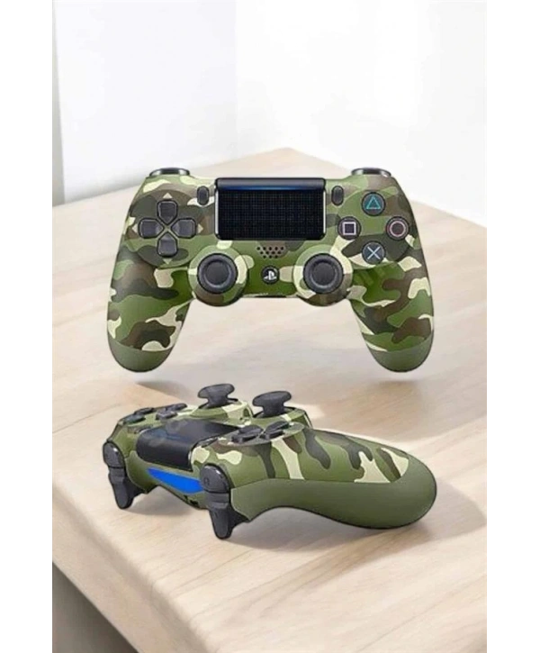 Kamuflaj Desenli Joystick PS4 Oyun Kolu