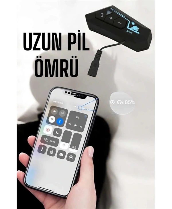 Kask Kulaklık Bluetooth Motosiklet Kulaklık Intercom Su Geçirmez