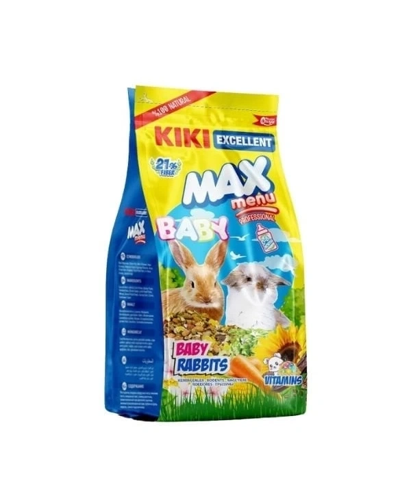 Kiki Excellent Max Menu Yavru Tavşan Yemi 500 Gr