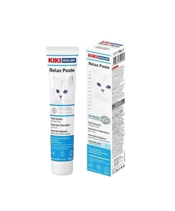 Kiki Excellent Relax Paste Sakinleştirici Kedi Macunu 50 Gr
