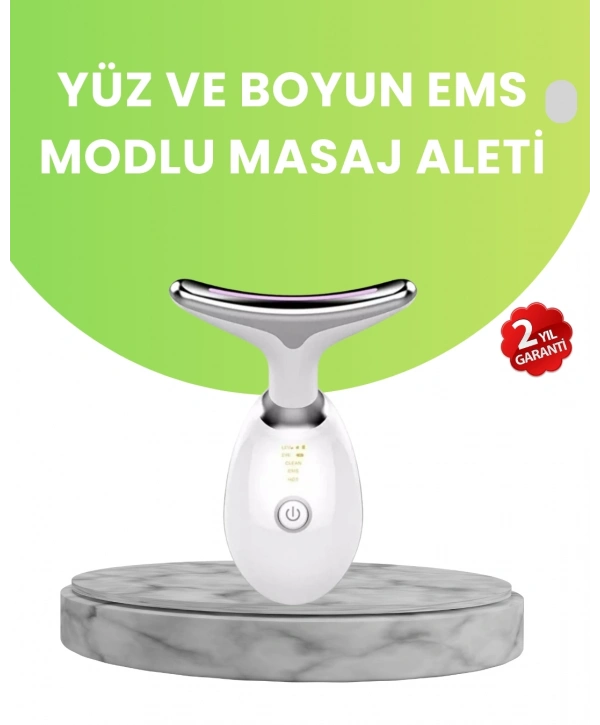 Kırışıklık Azaltıcı LED Işık Cilt Bakım Aleti 7 Renk