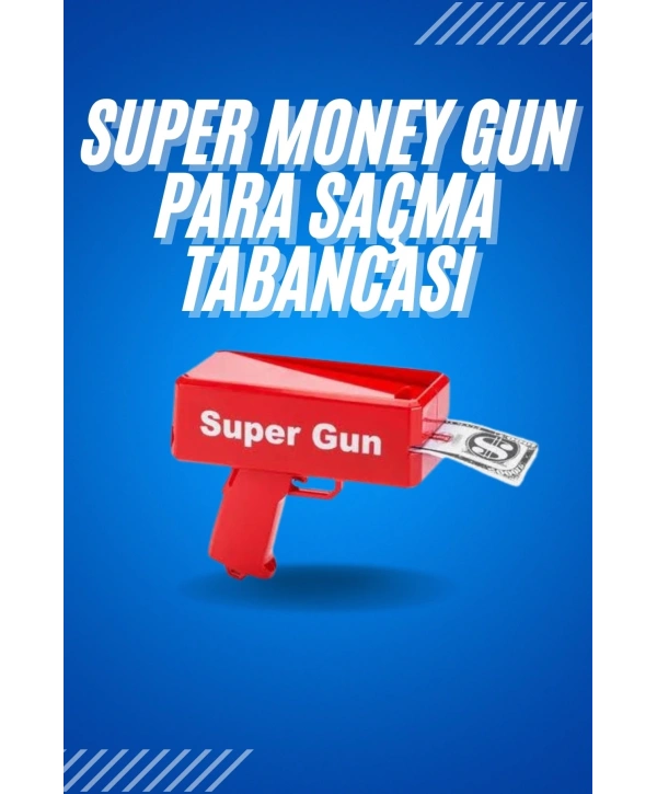 Kırmızı Çocuklara Özel Para Fırlatma Makinesi Para Saçma Tabancası