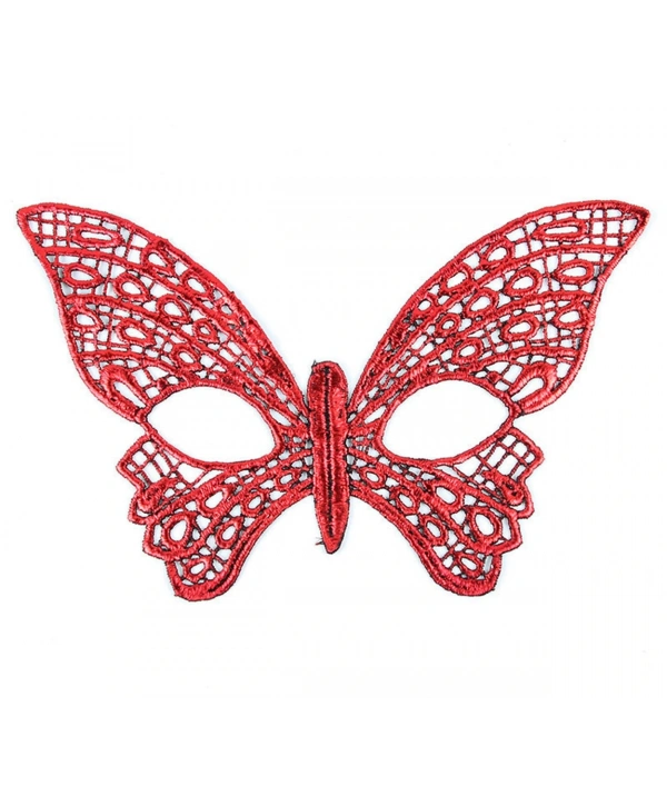 Kırmızı Dantel Masquerade Maskesi 7 No (5047)