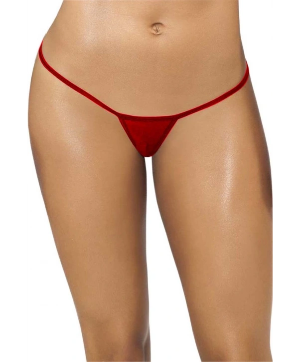 Kırmızı Tül Tanga Tm1115