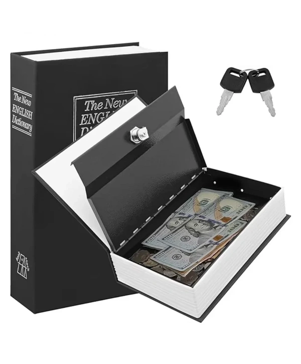 Kitap Görünümlü Metal Kasa Kumbara Tipi (5047)