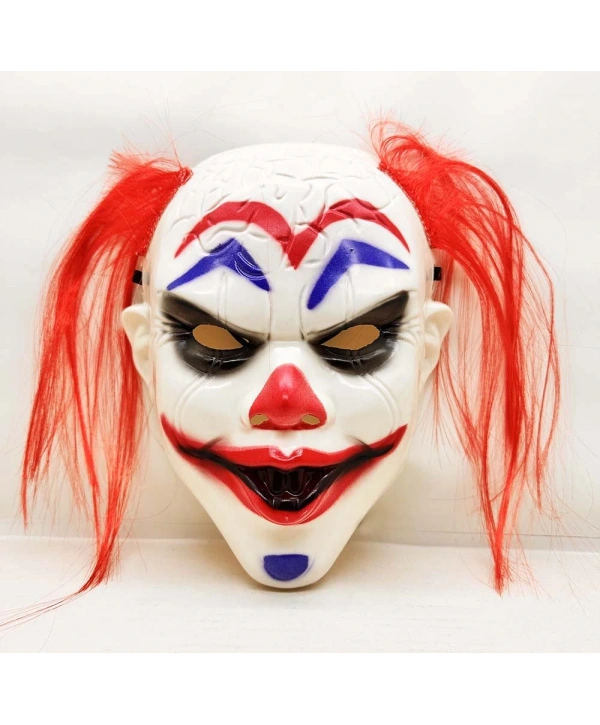 Kızıl Saçlı Joker Palyaço Maskesi (5047)
