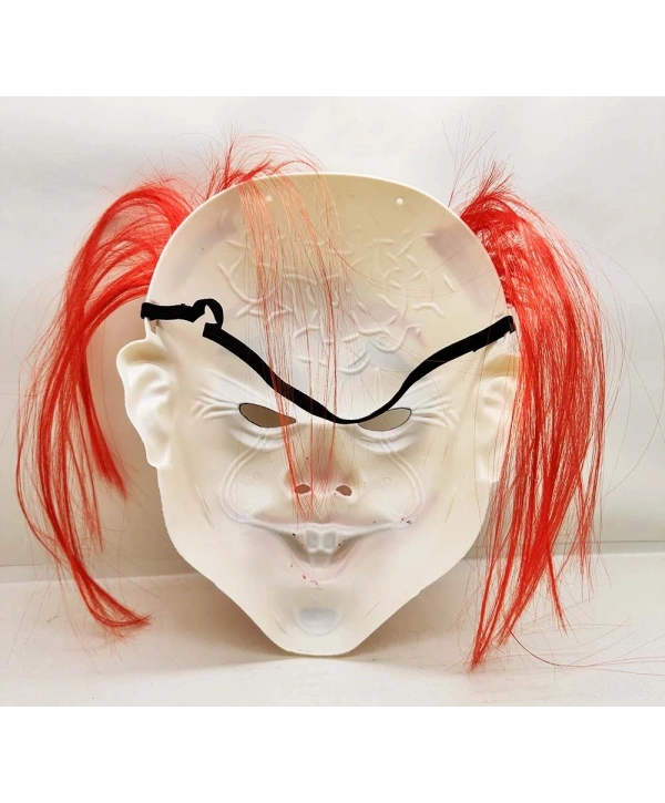 Kızıl Saçlı Joker Palyaço Maskesi (5047)