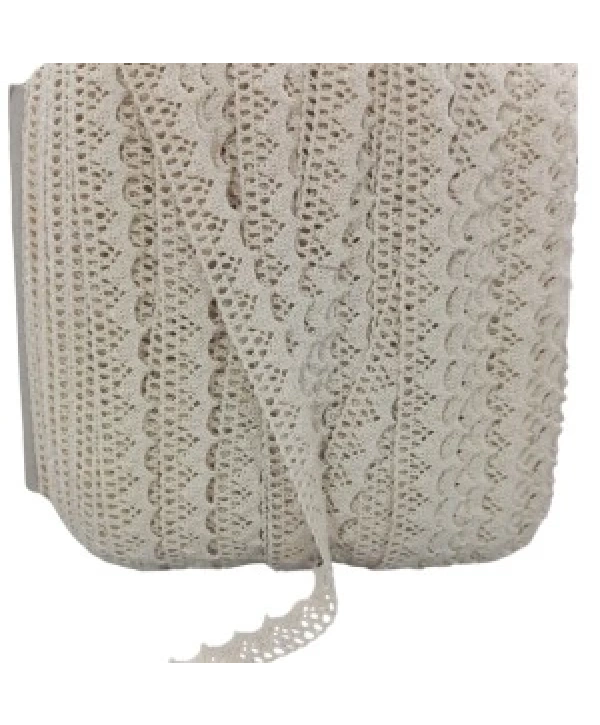Kopanaki Dantel En 1,5 Cm Krem 10 Metre