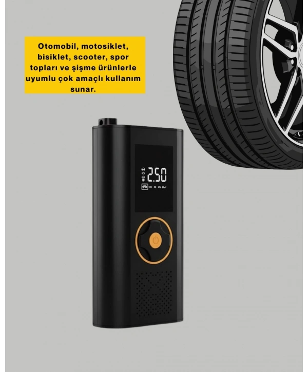 LED Ekranlı Akıllı Hava Kompresörü Hassas Basınç Kontrolü