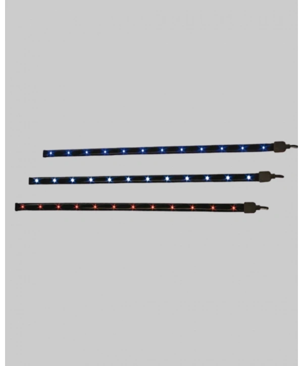 LED Meteor Yağmur Işığı 10 Adet Çubuk Kayan Yıldız Efektli