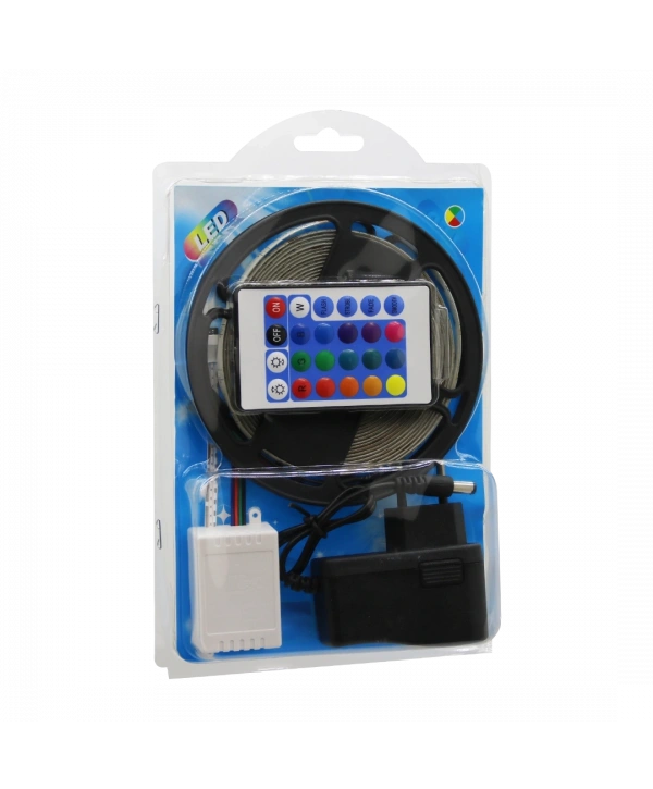 LED RGB KUMANDALI ŞERİT LED 5MT (5047)
