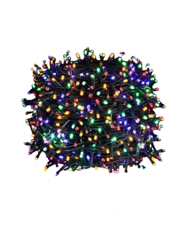 Ledli Fişli Led Dekor Lambası 5M RGB Yılbaşı Ağacı Işığı