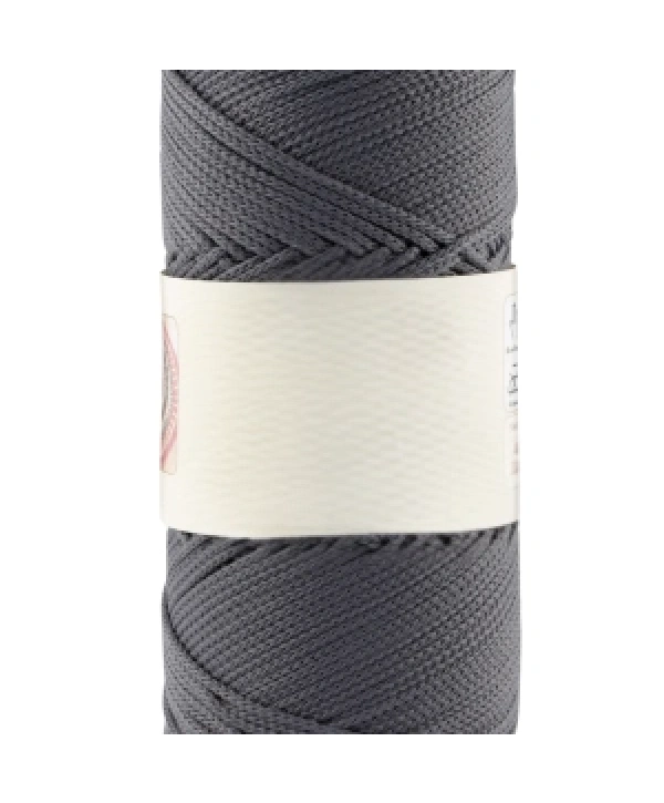 Makrome İpi 3mm Polyester Antrasit