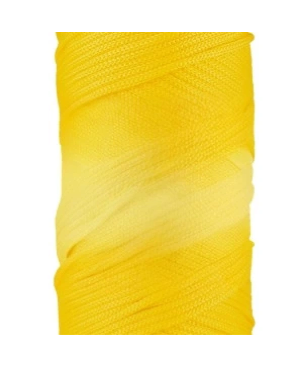 Makrome İpi 3mm  Polyester Canlı Sarı