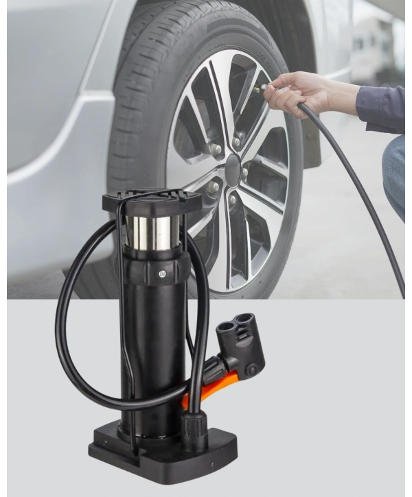 Manuel Ayak Pompası Extra Güçlü Lastik Şişirme Pompası