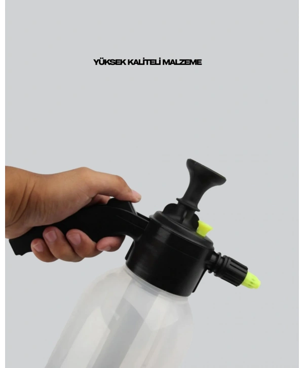 Manuel Basınçlı Köpük Püskürtücü Ayarlanabilir Nozullu 2 Litre Araba Yıkama
