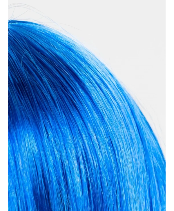Mavi Renk Uzun Parti Peruğu (5047)