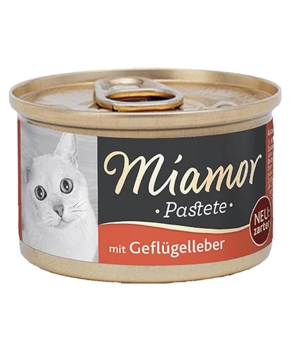 Miamor Pastete Ciğerli Tahılsız Konserve Kedi Maması 85 Gr