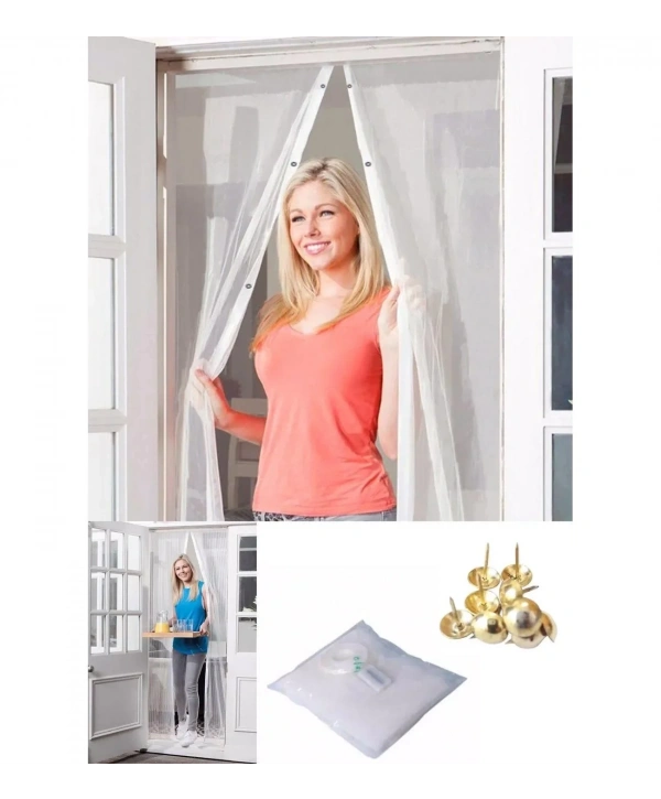 Mıknatıslı Kapı Sinekliği Tül Perde 105 x 210 cm (5047)