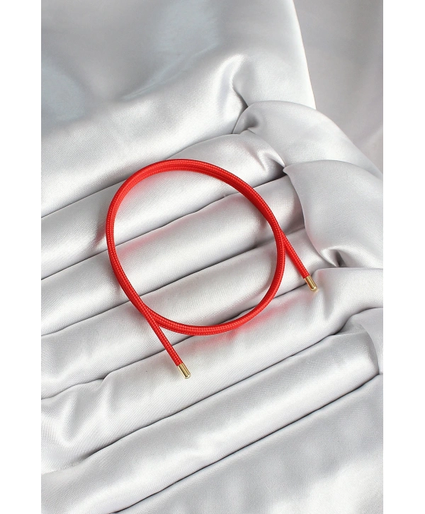 Mıknatıslı Kırmızı Renk Sarmal Kadın Bileklik