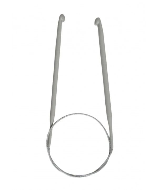 Misinalı Çelik Gagalı Tığ Şiş 4,5 Numara 60 Cm