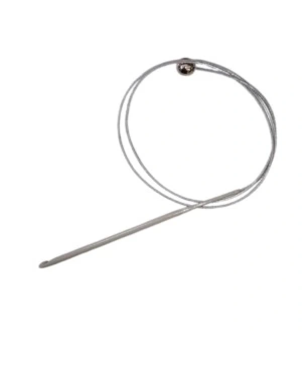 Misinalı Çelik Stoplu Tığ Şiş 5 Numara 60 Cm