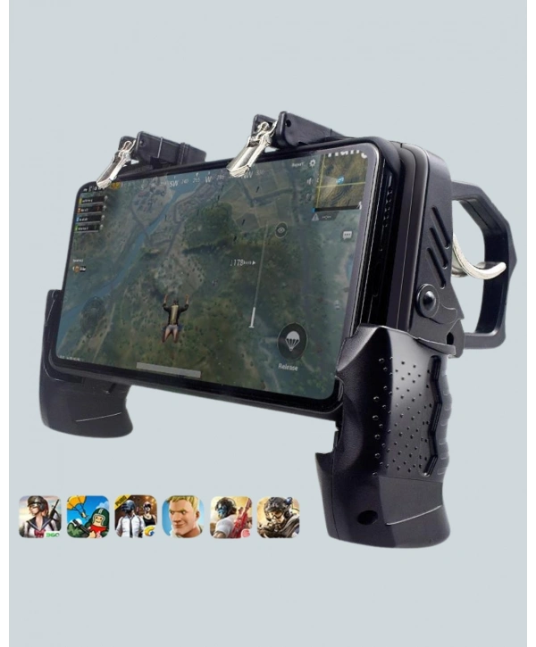 Mobil FPS Oyunlar İçin Dört Parmak Uyumlu Gamepad
