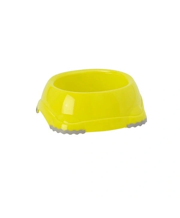 Moderna Smart Plastik Kedi ve Köpek Mama ve Su Kabı Sarı 315 Ml
