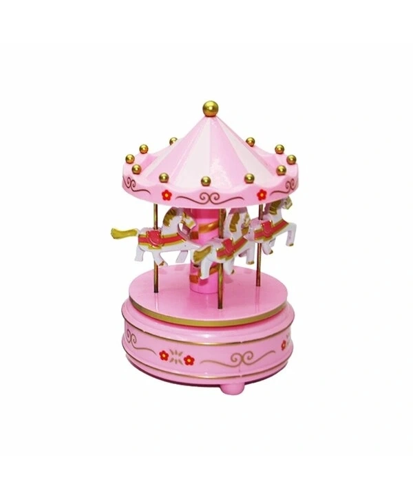 MUSİC BOX CAROUSEL MÜZİKLİ ATLI KARINCA (5047)