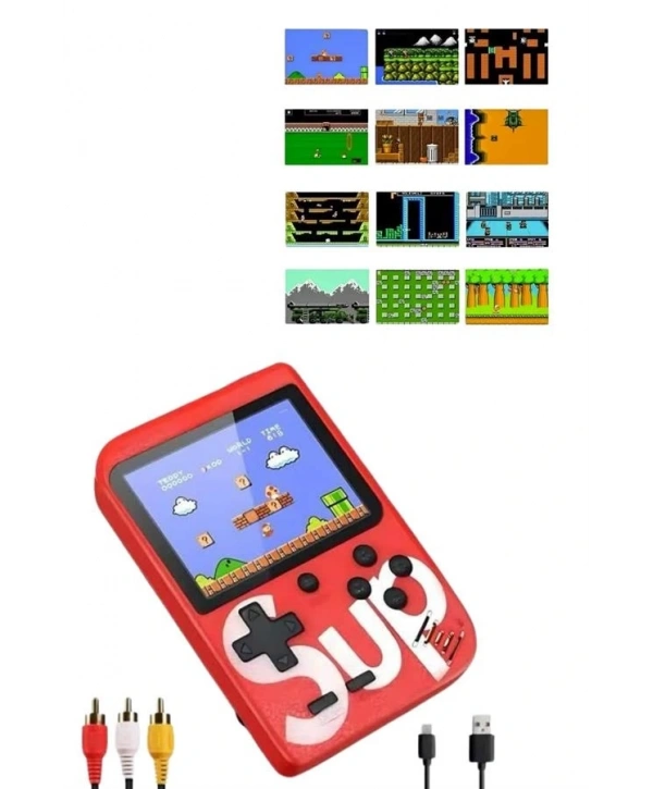 Nostalji Oyunlu Mini Atari Gamebox 400 Oyunlu El Atarisi