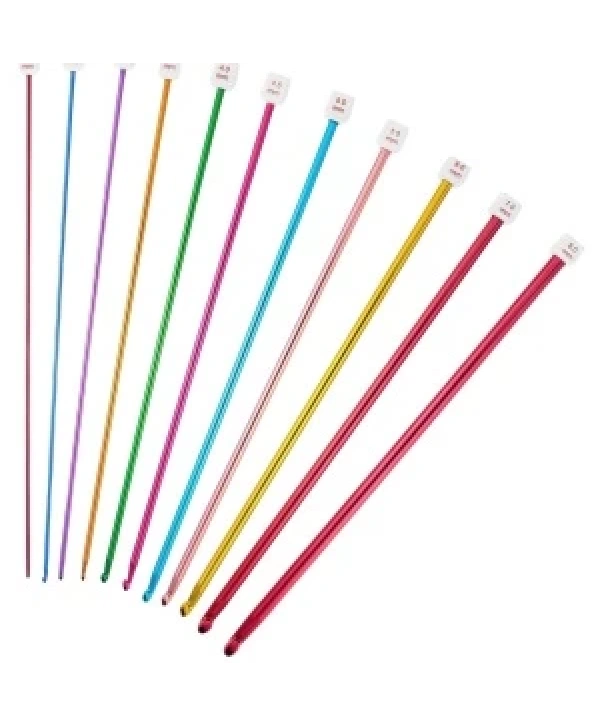 Örgü Tığ Metalize 25 Cm  3,5 Numara