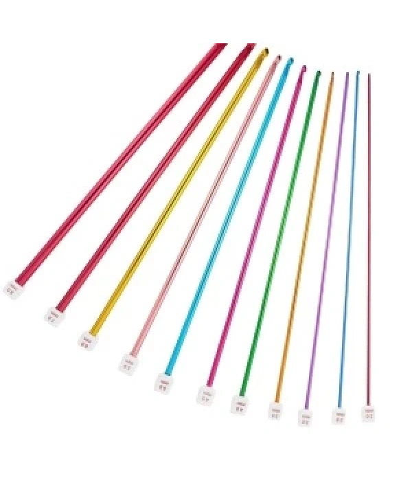 Örgü Tığ Metalize 35 Cm  4,5 Numara