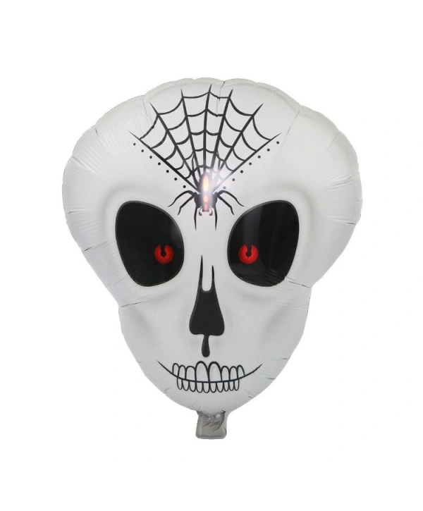 Örümcek Ağ Desenli İskelet Folyo Balon (5047)