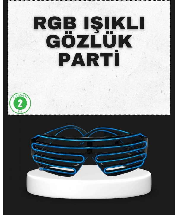 Parti ve Organizasyonlara Özel LED Işıklı Gözlük