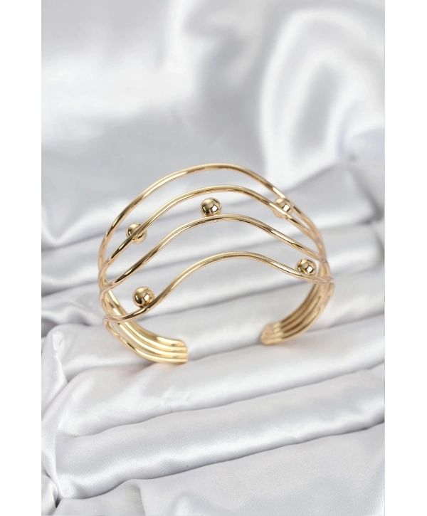 Pirinç Gold Renk Kadın Bileklik