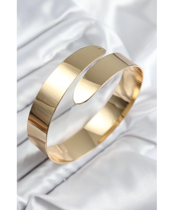 Pirinç Sarmal Model Gold Renk Pazu Bileklik